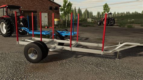 Lizard Small Wood Trailer V1 0 0 0 LS 19 Farming Simulator 2025 Mod