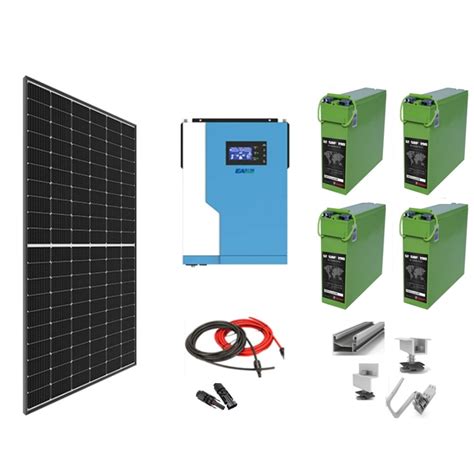 Sistem Solar Off Grid Kit Complet Kw Instalat Panouri Fotovoltaice