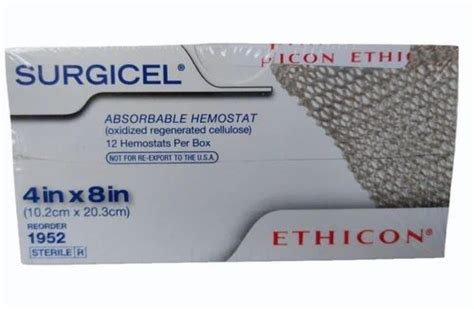 Surgicel X Absobable Hemostat At Rs Box Surgicel Hemostats In