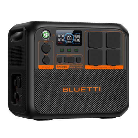 Bluetti AC200P L Power Station 2304Wh Off Grid Power Station