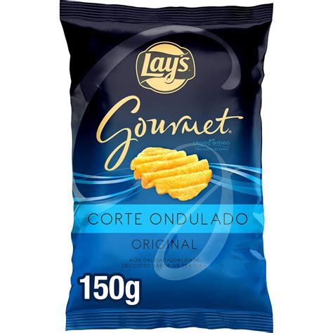 Patatas Fritas Sabor Original Corte Ondulado Sin Gluten Bolsa 150 G