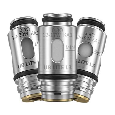 Lost Vape Ub Lite Coil Series Pack Of L Ohm Element Vape