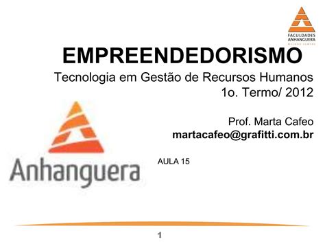 Empreendedorismo transformando idéias em negócios PPT