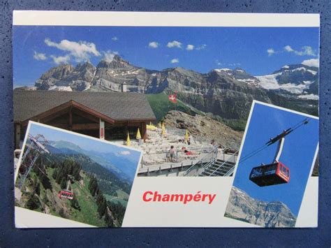 Champery Restaurant D Altitude De La Croix De Culet Seilbahn Kaufen