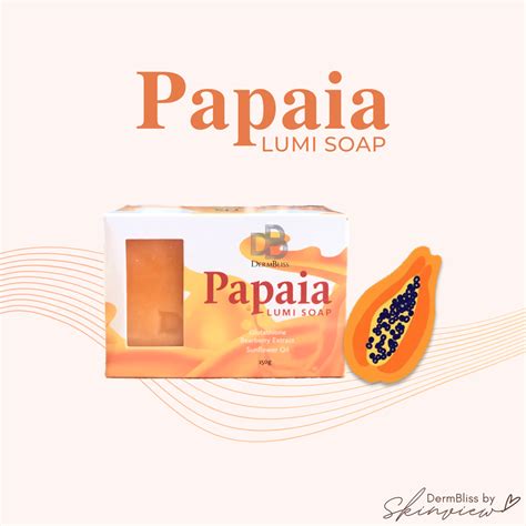 Papaia Lumi Soap By Dermbliss Lazada Ph