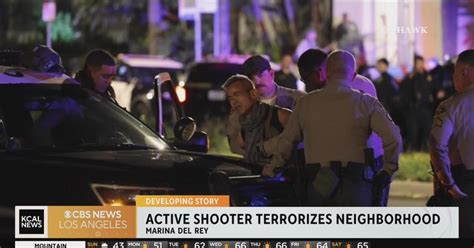 Man In Active Shooter Incident In Marina Del Rey Taken Into Custody