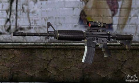 M4 Carbine ACOG For GTA San Andreas