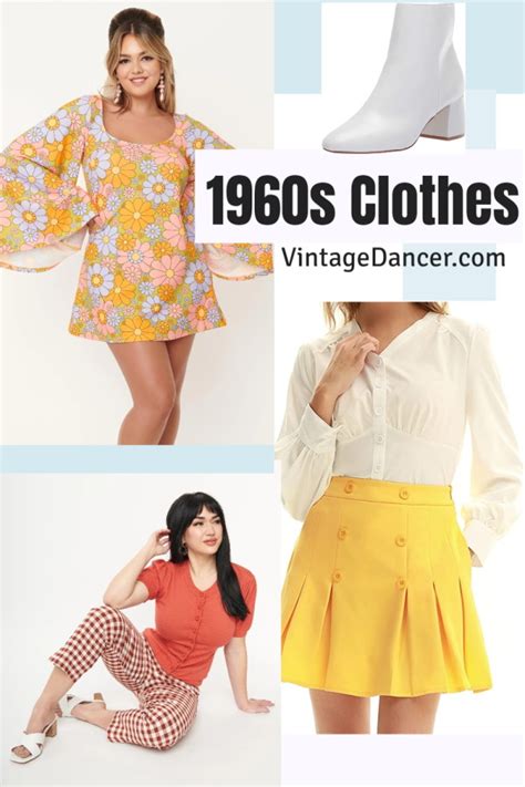 1960s Fashion What Did Women Wear