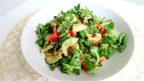 Simpel Recept Quinoa Salade Met Kip En Rozijnen Optima Vita