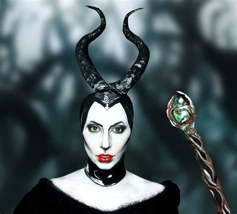 Sleeping Beauty Maleficent Makeup