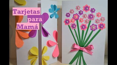 Tarjetas Para Mam F Ciles Tutorial Diy Anabelmongar Tarjetas