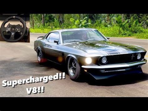 John Wicks Mustang Logitech Steering Wheel Gameplay Forza Horizon