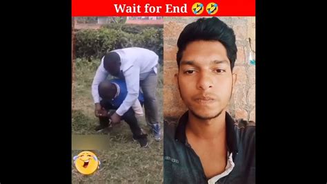 Wait For End 🤣🤣 Shorts Funny Viralvideo Reaction Trending Youtube