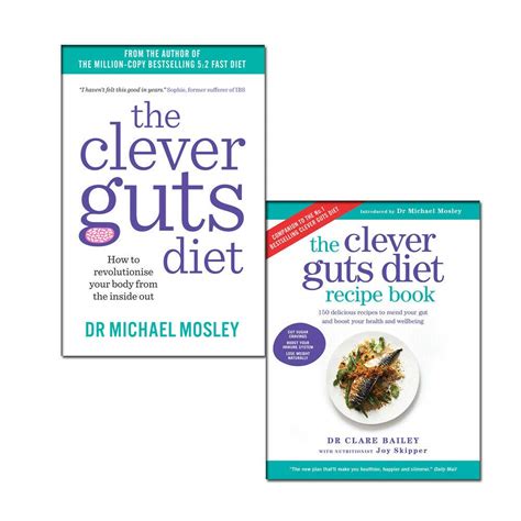 Clever Guts Diet Recipe 2 Books Collection Set By Michael Mosley ...