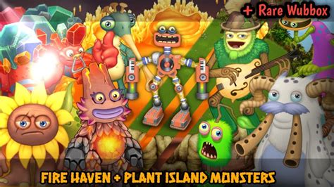 Fire Haven But Mashup With Plant Island Song Rare Wubbox My Singing Monsters Cr