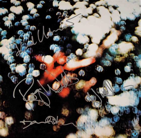 Pink Floyd Obscured By Clouds Signed Album