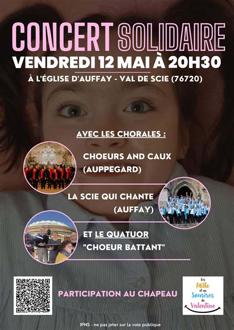 Concert solidaire à la collégiale d Auffay au profit de l association