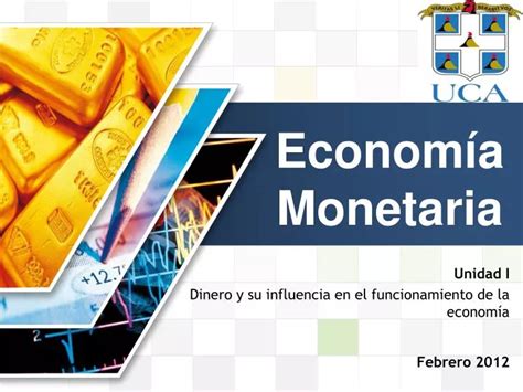 PPT Economía Monetaria PowerPoint Presentation free download ID