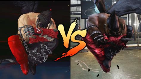 Kofas Vs Tekken Devil Jin Comparison Youtube