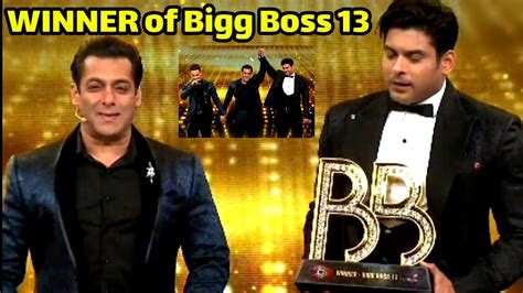 Siddharth Shukla Wins Bigg Boss Winner Of Bigg Boss Season Grand