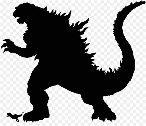 godzilla shadow - Clip Art Library