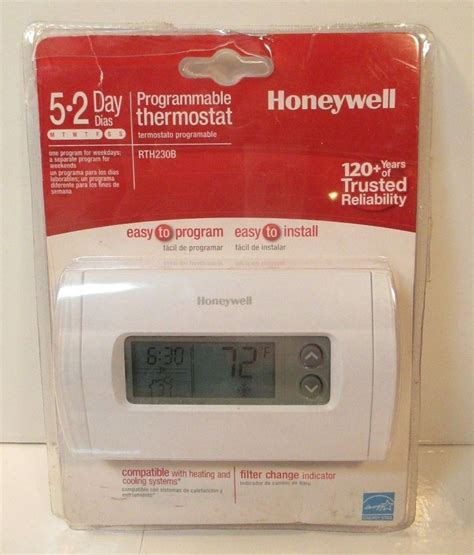 Honeywell Thermostat Rth2310b Instructions