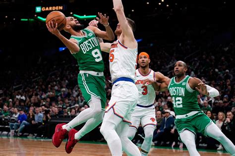 Takeaways From The Celtics Knicks Game White And Porzingis Lead The