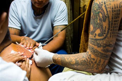 Ink Of Wonders Getting A Sak Yant Tattoo In Bangkok