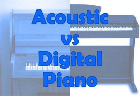 Digital Piano Vs Acoustic Piano | Music4Kids