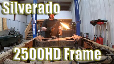 Chevy Silverado 2500hd Frame Repair Youtube