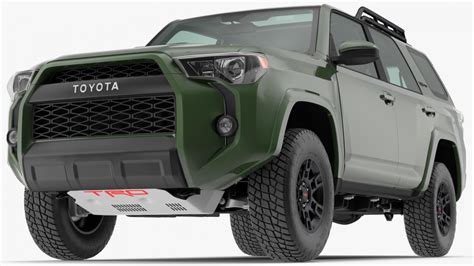 3d Toyota 4runner Trd Pro Army Green 2021 Model 3d Molier International