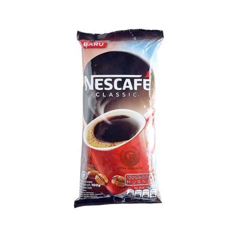 Nestle Nescafe Classic Bag Era 24x100gr Indonesia Distribution Hub