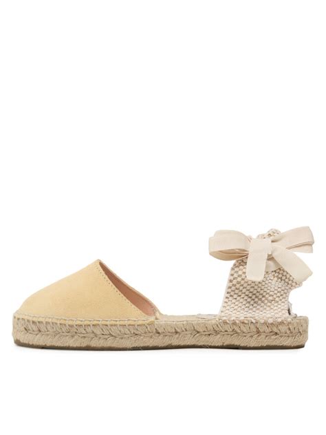 Espadrilles Manebi Suede Flat Valenciana Espadrilles R 4 2 P0 Gelb