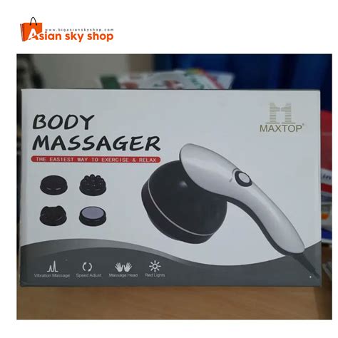 Maxtop Rechargeable Magic Touch Body Massager Machine Variable Speed