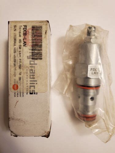 Sun Fdcb Lan Hydraulics Pressure Compensated Flow Control Valve Ebay