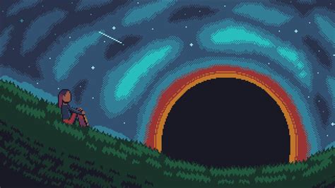 Black Hole Pixel Art