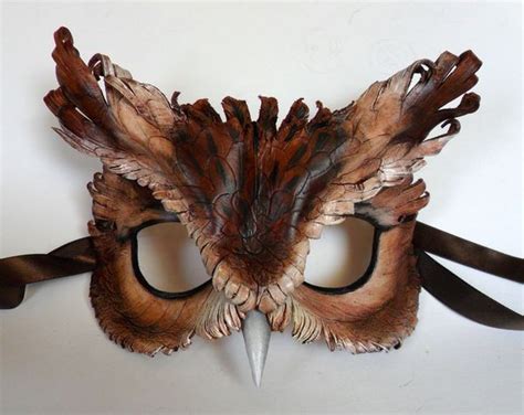 Leather Horned Owl Mask 2 By Teonova On Deviantart Artofit