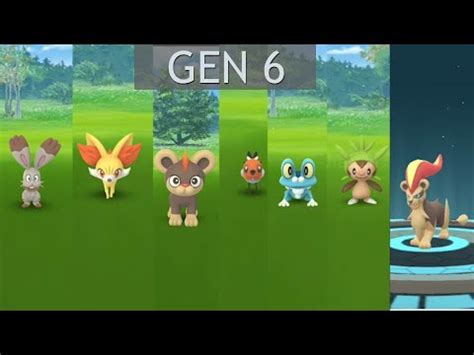 Catching Kalos Gen Starter Pokemon Chespin Froakie Fennekin And