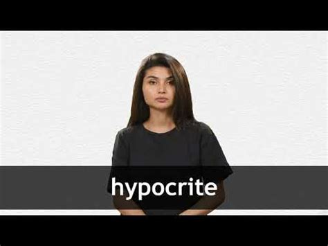 HYPOCRITE definition and meaning | Collins English Dictionary