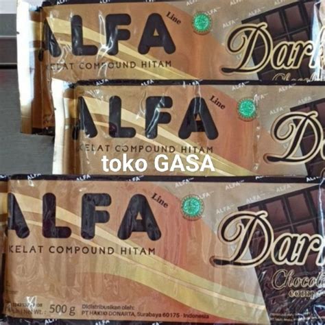 Jual Compound Dark Chocolate Alfa Gr Gr White Compound Alfa