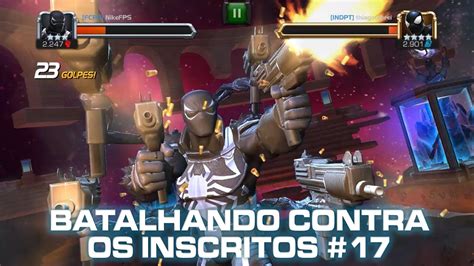 BATALHANDO CONTRA OS INSCRITOS 17 YouTube