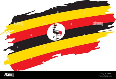 Uganda Flag Vector Illustration Stock Vector Image And Art Alamy