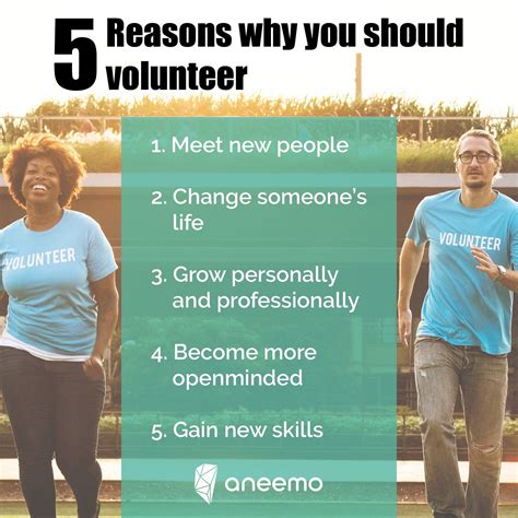 5 Reasons Why You Should Volunteer