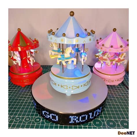 Jual Musical Box Carousel Kotak Musik Merry Go Round Di Lapak