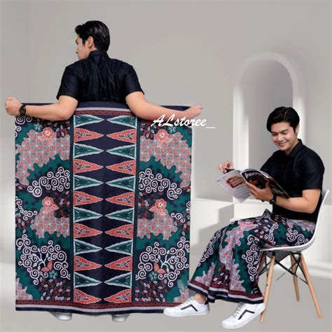 Jual Sarung Batik Printing Motif Gus Iqdam Gus Kautsar Pekalongan Pria