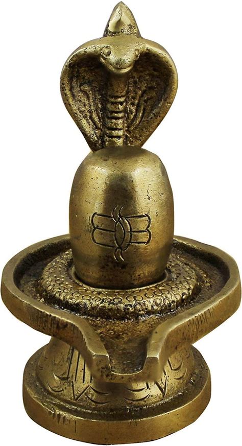 Amazon Dattatreya Lord Shiva Lingam Sculpture Handmade Brass