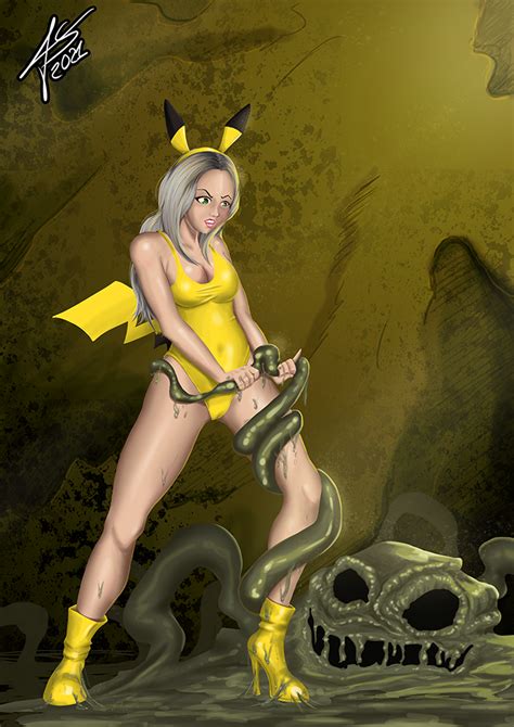 Pikagirl In Sticky Troubles By Hikashy Hentai Foundry