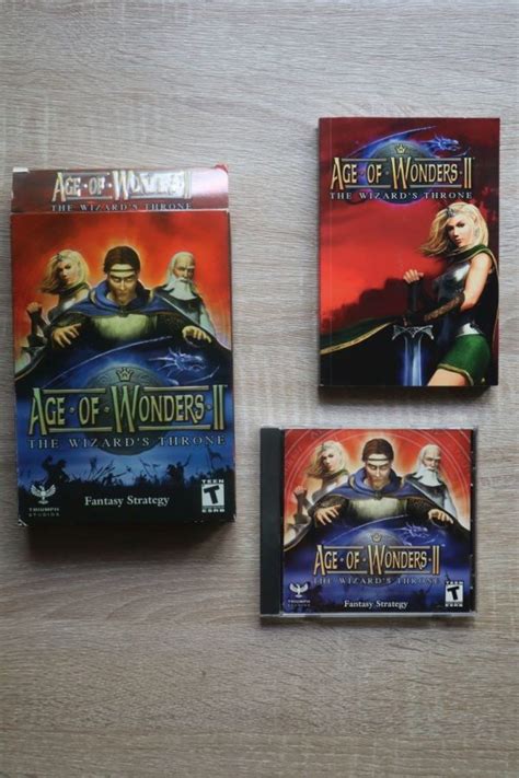 Age Of Wonders Ii The Wizards Throne Pap Rdobozos Retro Games Hu