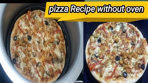 Pizza Recipepizza Recipe Without Oven How To Make Chicken Pizza Youtube