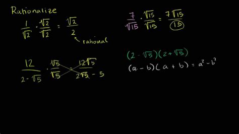 How To Simplify Fractions With Square Roots In The Denominator A Step